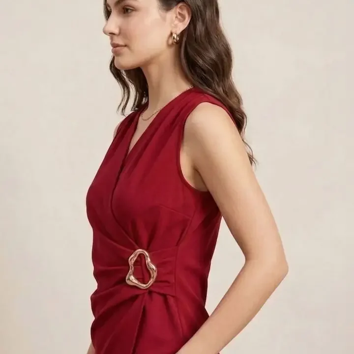 Pookiie Top, Red